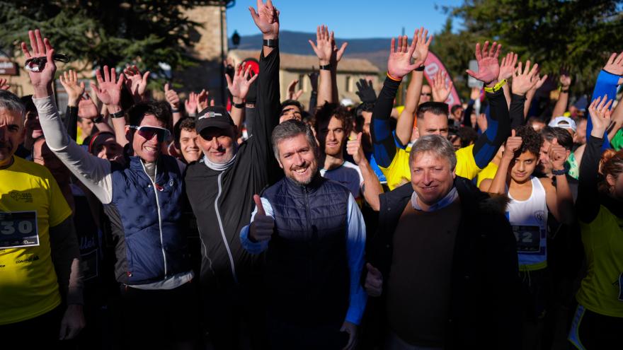 Miguel Ángel García Martín visita obras PIR Buitrago del Lozoya