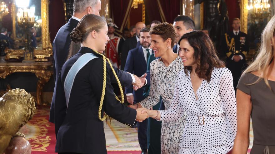 Díaz Ayuso asiste a los actos del Día de la Fiesta Nacional La presidenta Isabel Díaz Ayuso en los actos del Día de la Fiesta Nacional