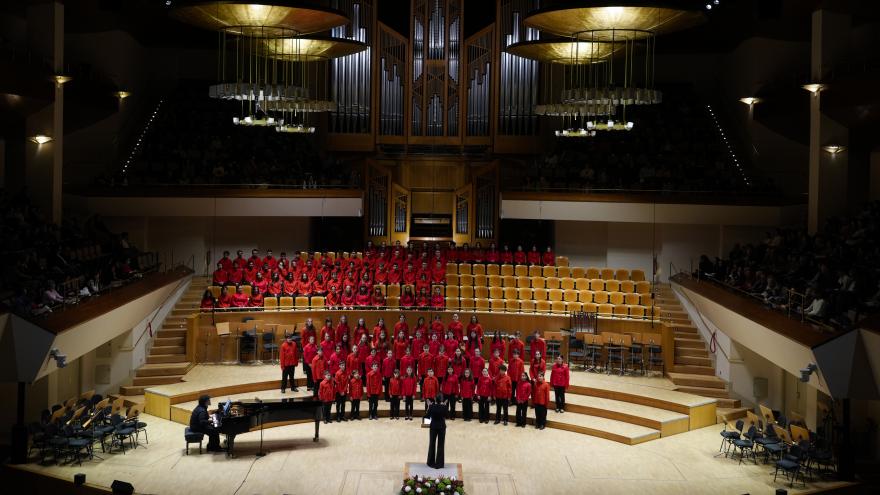 Coro de Niños y Jóvenes de la Comunidad de Madrid Actuación de esta agrupación en el Auditorio Nacional de Música