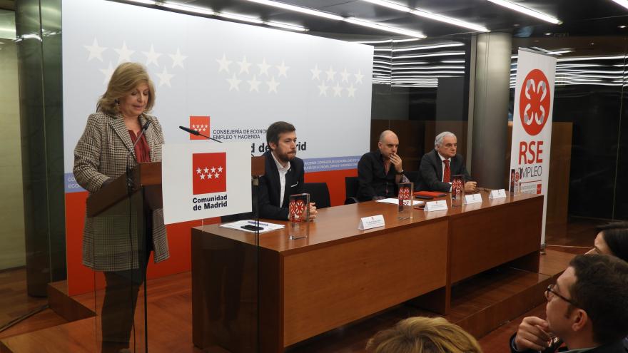 Engracia Hidalgo ha presentado los reconocimientos de RSE de la Comunidad de Madrid