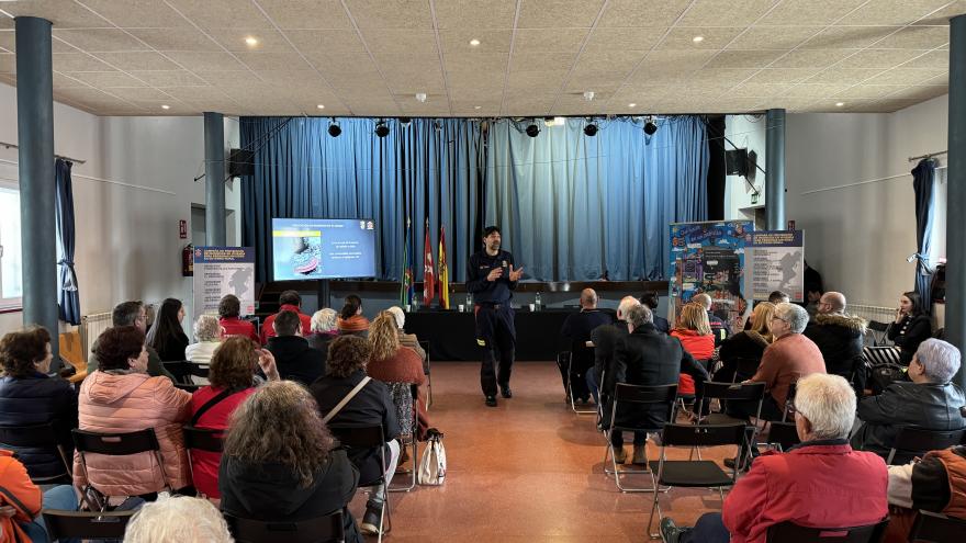 jornadas  divulgativas la prevención de incendios entre las  personas mayores que viven en entornos rurales