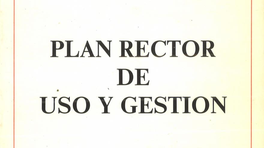 Plan Rector de Uso y Gestión 