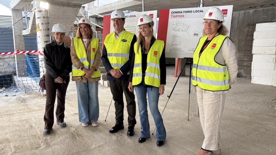 La Comunidad de Madrid invierte 1,8 millones de euros en el nuevo Consultorio Local de Tielmes, que abrirá sus puertas el próximo año La viceconsejera de Sanidad