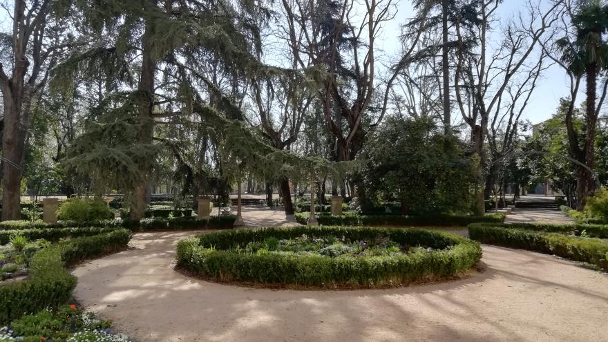 jardín cuatro