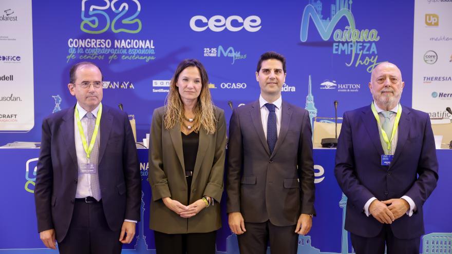 La Comunidad de Madrid defiende la libertad de elección de centro educativo de las familias de la región El consejero Emilio Viciana