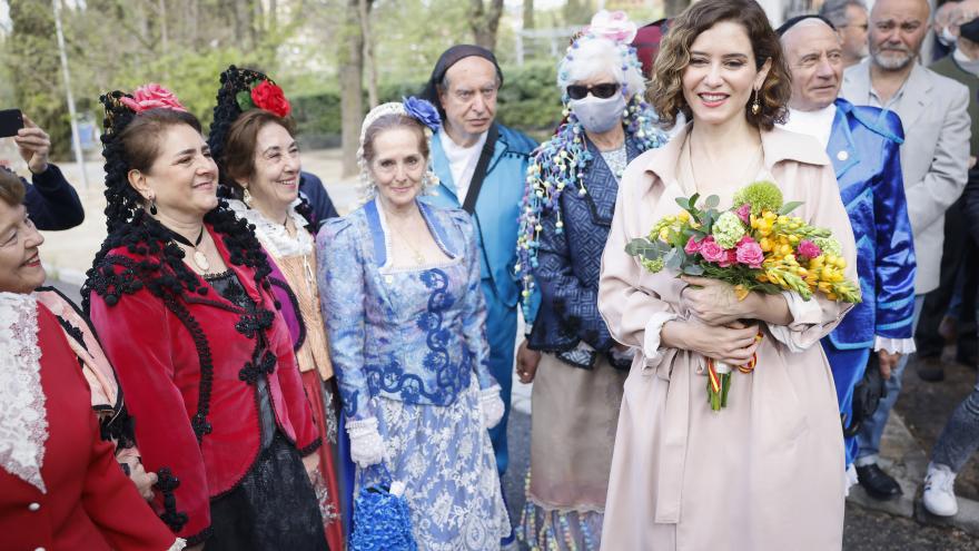 La presidenta durante el acto