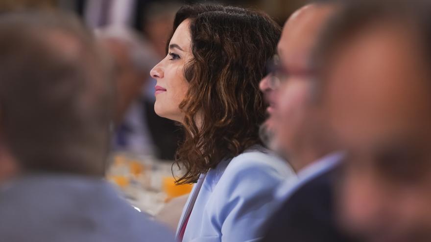 La presidenta durante el foro
