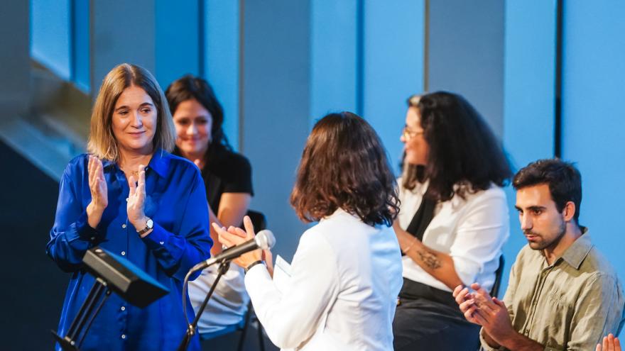 La consejera Marta Rivera en el acto