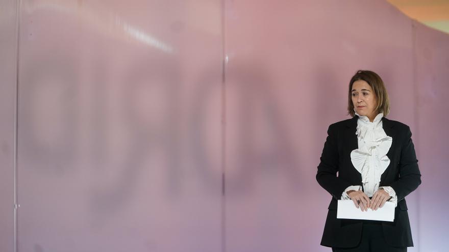 La consejera Marta Rivera durante la promoción de la Galería de las Colecciones Reales