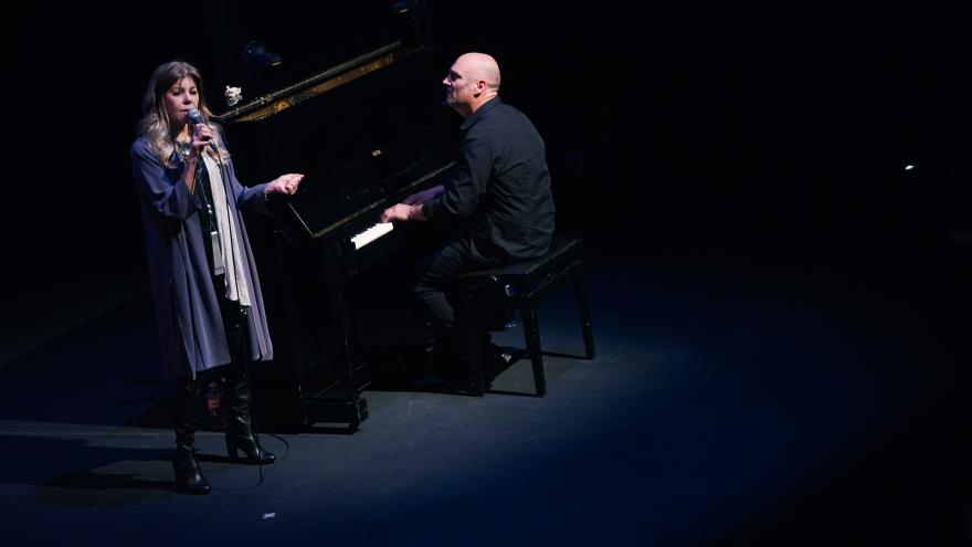 Artistas durante la presentación del festival