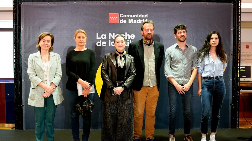 La consejera durante la presentación del evento