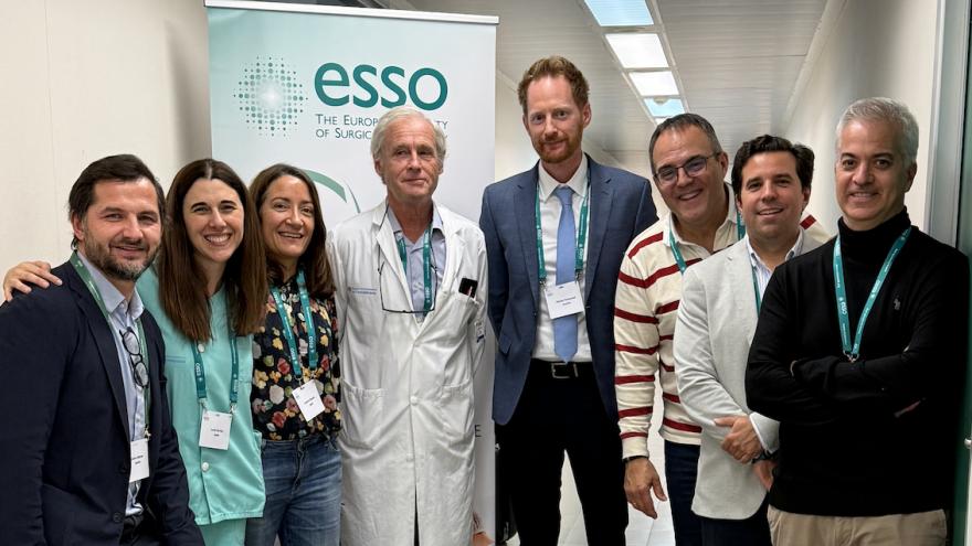 Profesionales sanitarios en una jornada