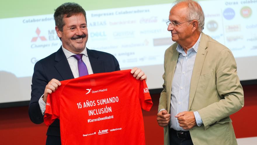 La Comunidad de Madrid, en la Carrera por la Inclusión que este año celebra su décimo quinto aniversario El consejero De Paco Serrano