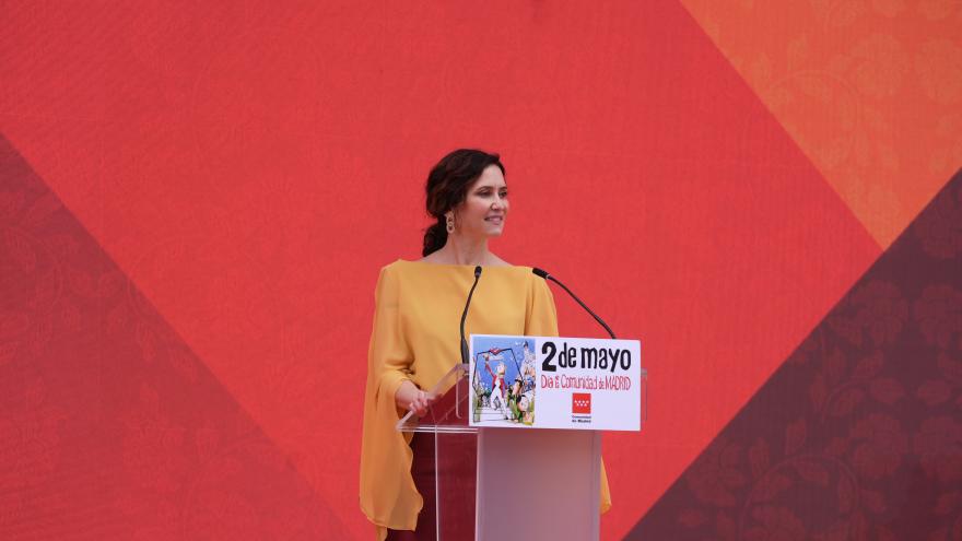 La presidenta Isabel Díaz Ayuso