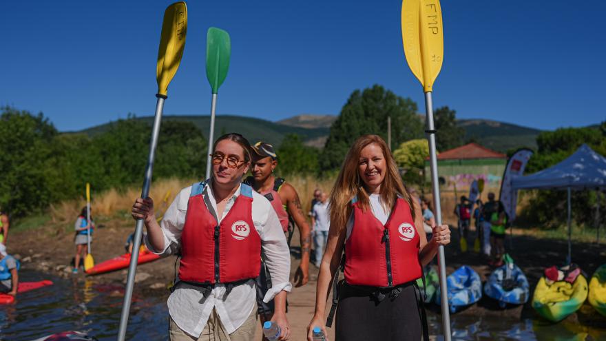 La Comunidad de Madrid incrementa un 30% la inversión en sus campamentos de verano para jóvenes de entre 12 y 17 años La consejera Dávila