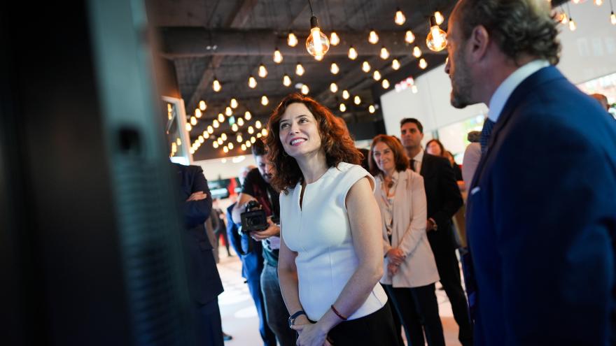 La presidenta Isabel Díaz Ayuso