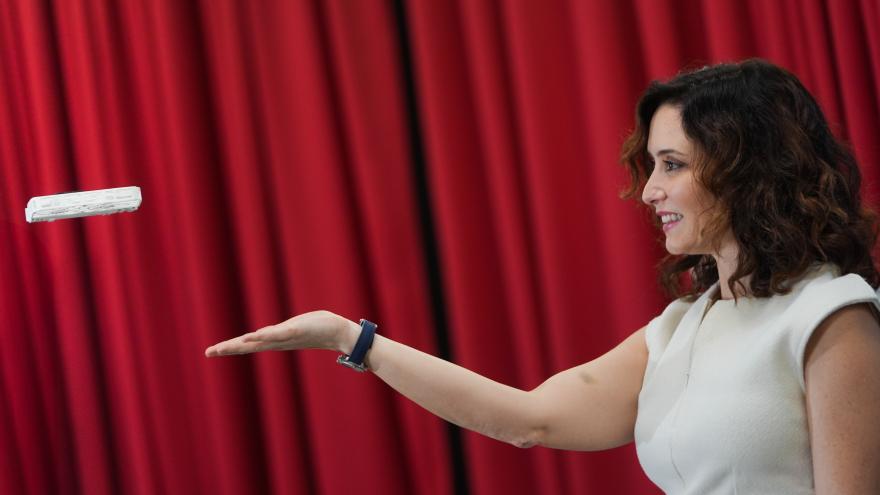 La presidenta Isabel Díaz Ayuso