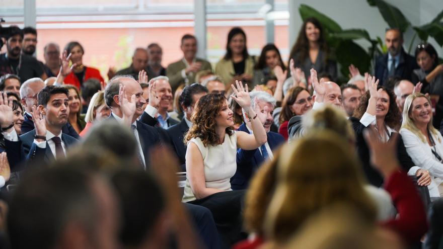 La presidenta Isabel Díaz Ayuso