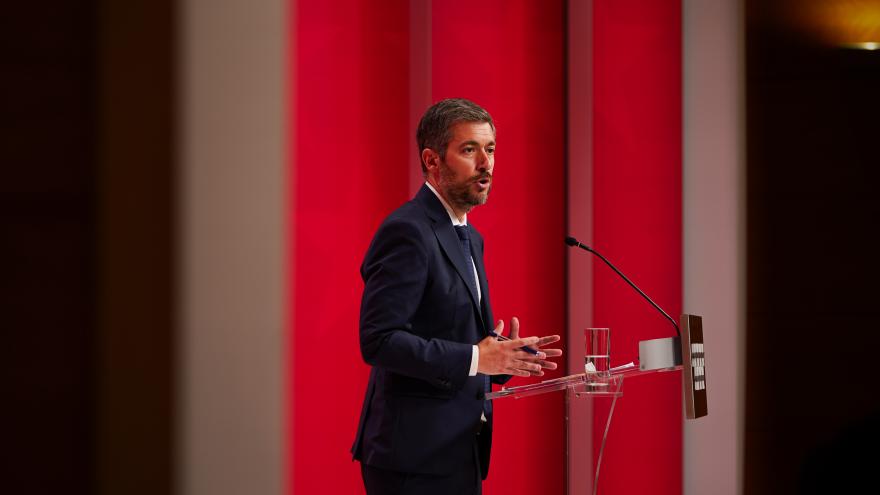 El consejero Miguel Ángel García durante la rueda de prensa