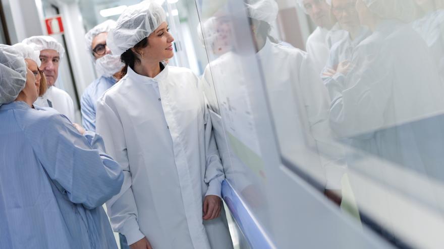 La presidenta Isabel Díaz Ayuso