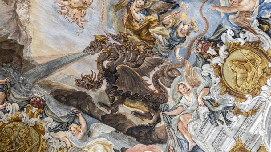 imagen en detalle de frescos