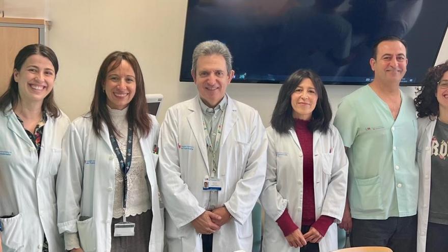 Profesionales sanitarios del Hospital de Fuenlabrada