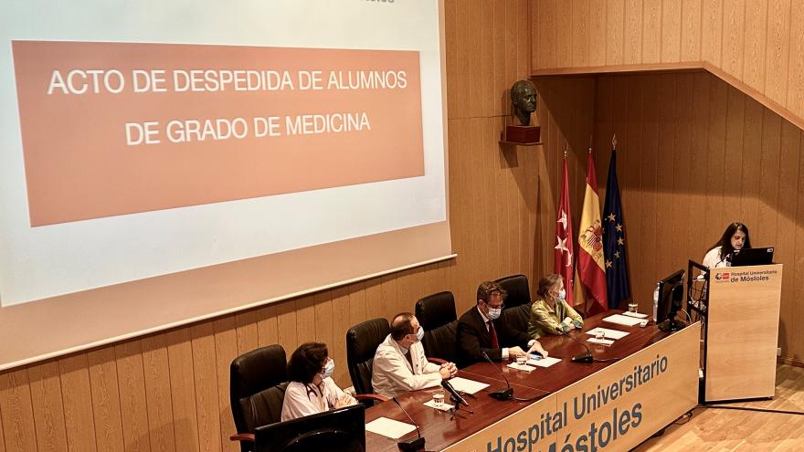 La doctora Araceli Ramos durante su intervención