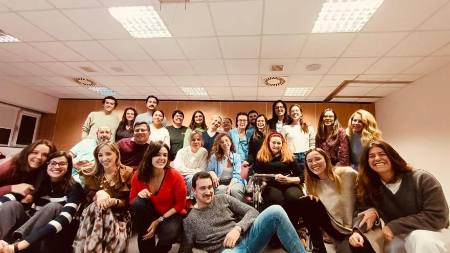 Personas en una aula