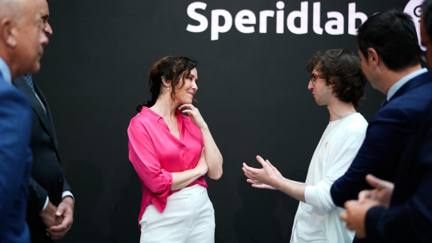 La presidenta Isabel Díaz Ayuso