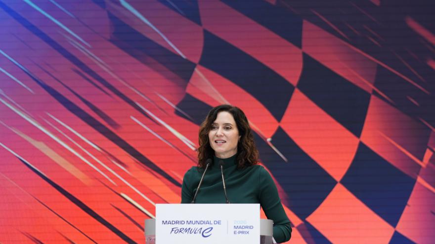 Díaz Ayuso presenta el Campeonato del Mundo de Fórmula E 2026 que se celebra por primera vez en la Comunidad de Madrid: “Llega para quedarse”  La presidenta Isabel Díaz Ayuso