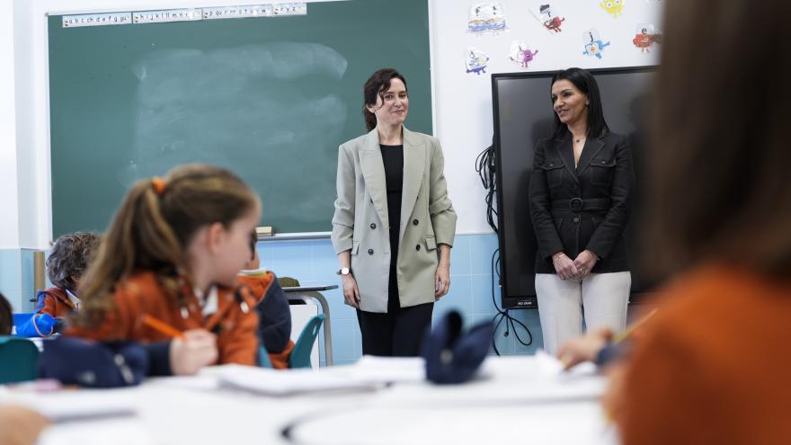 La presidenta Isabel Díaz Ayuso