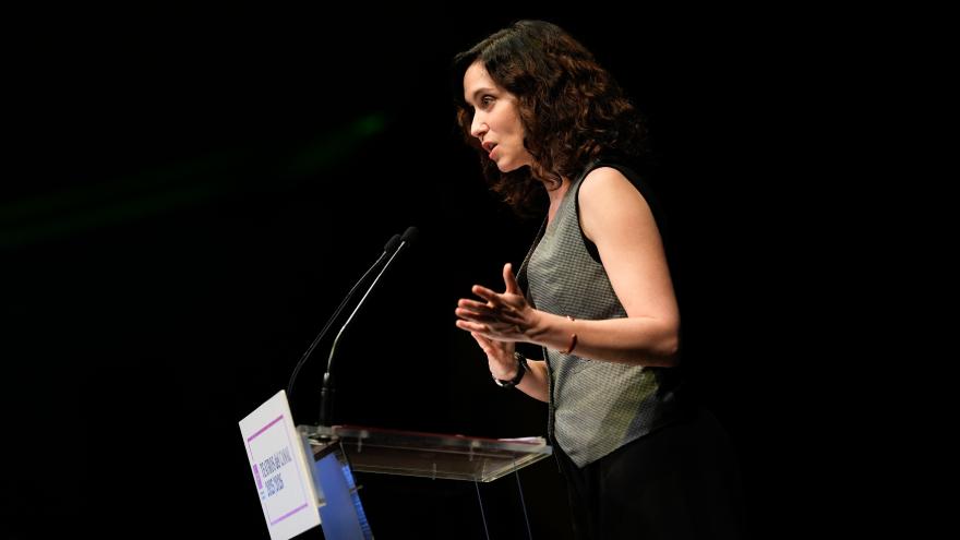 La presidenta Isabel Díaz Ayuso