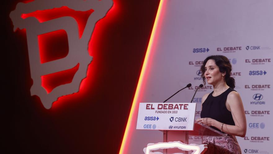 Díaz Ayuso en los III Premios Proyección de España