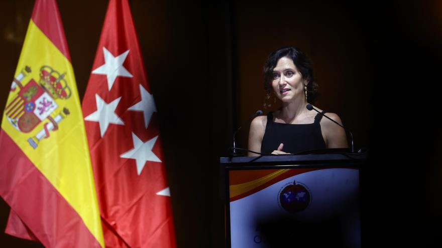 La presidenta Isabel Díaz Ayuso