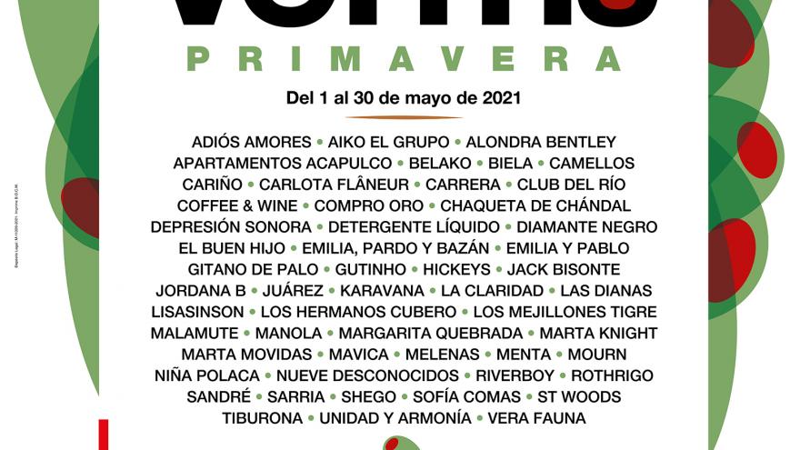 cartel conciertos sesión vermú 2021
