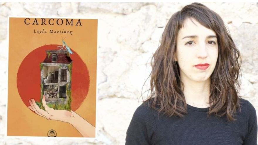 Portada novela Carcoma_ Layla Martínez