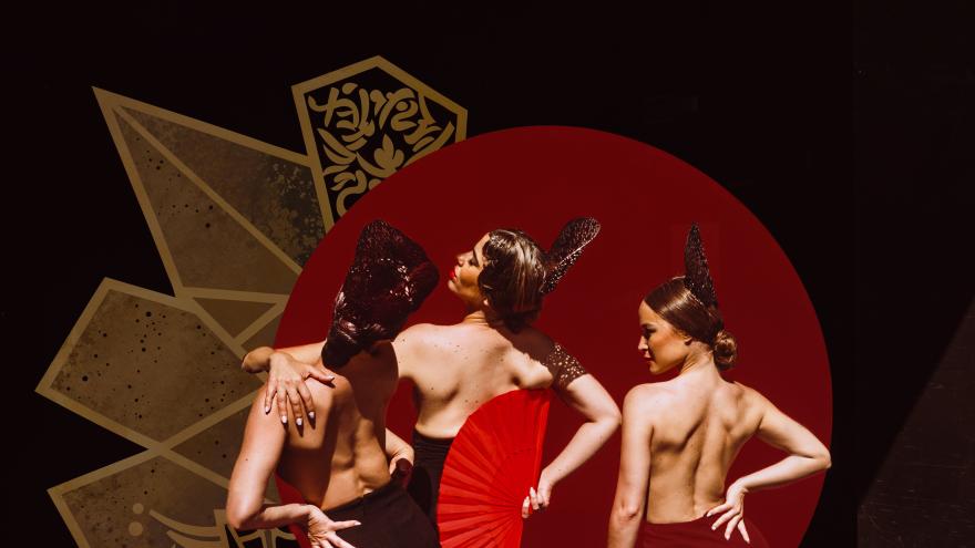 bailarinas del espectáculo hilo de fuego