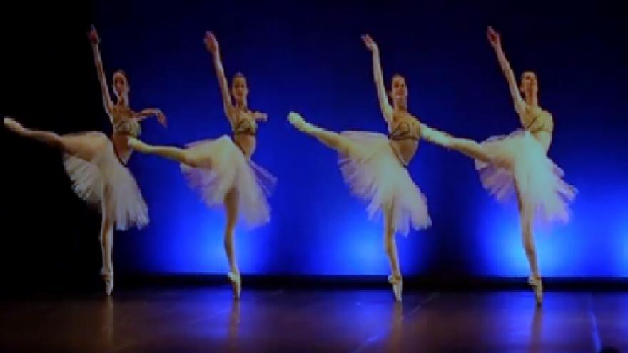 Escena de espectáculo de danza