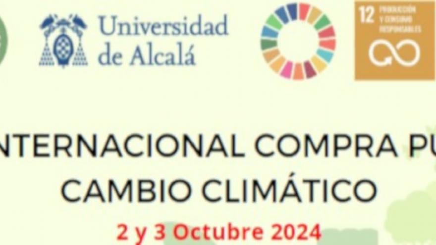 Cartel IV Congreso Internacional Compra Pública Verde