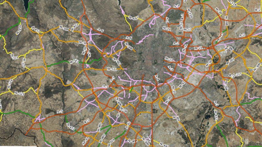 imagen visor carreteras