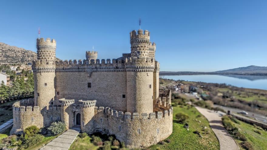Castillo de Manzanares aereo