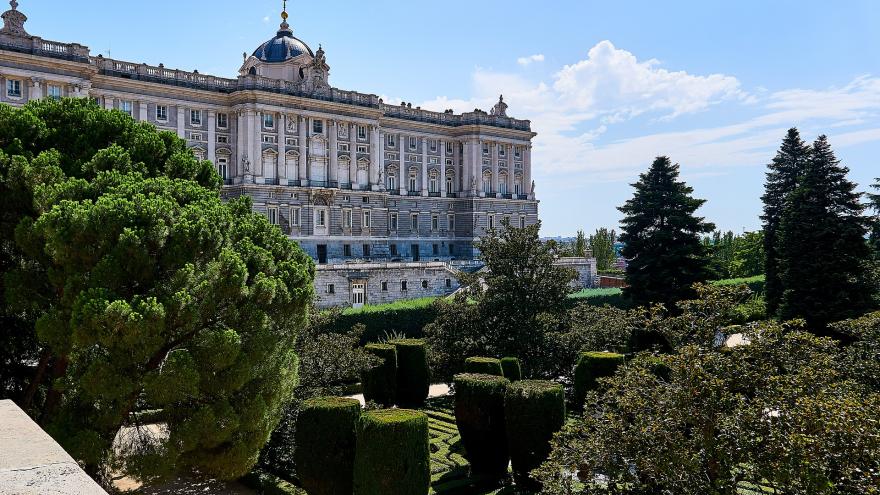Palacio Real y jardines de Sabatini