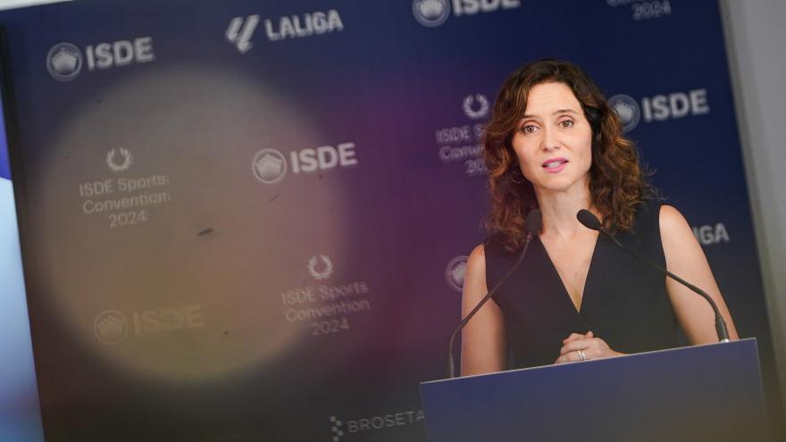 La presidenta en su intervención