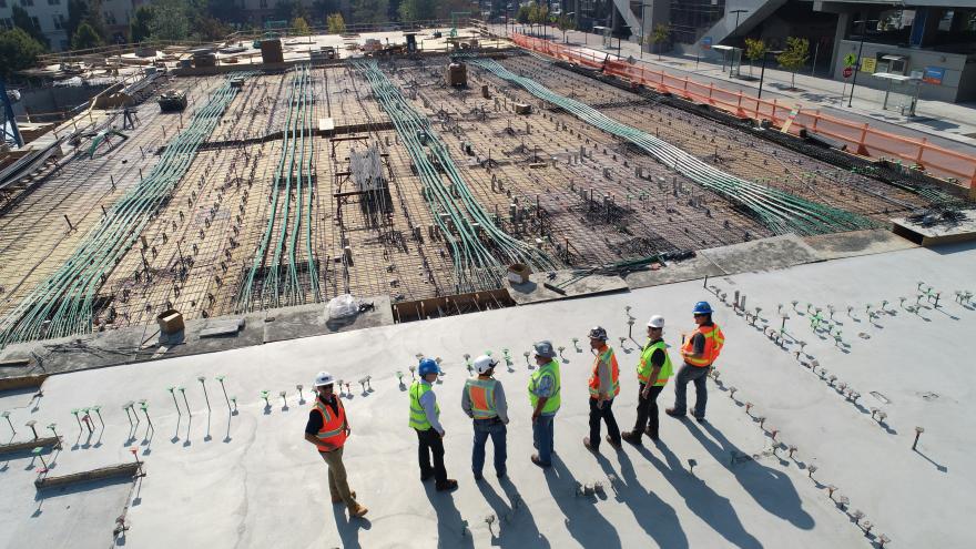 Imagen edificios construcción