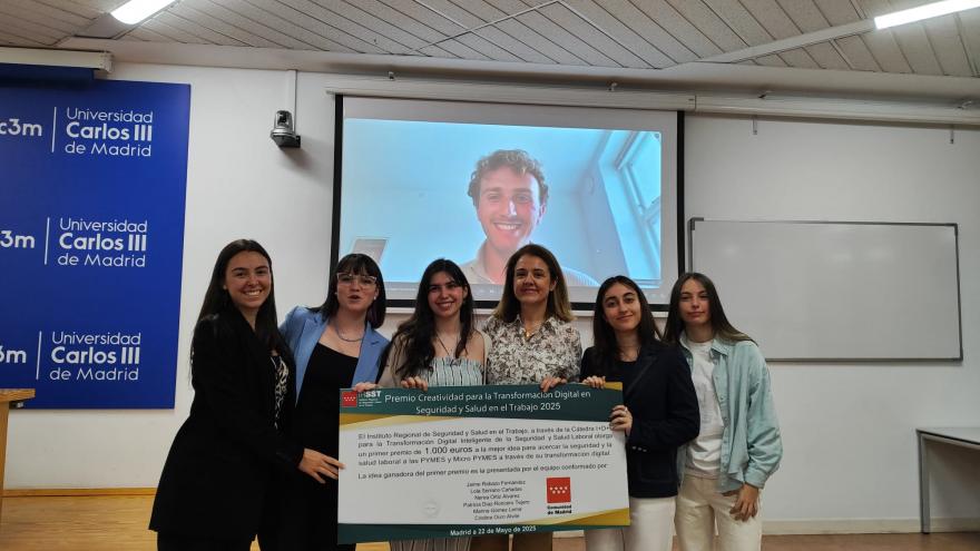premiados IRSST con talón premio