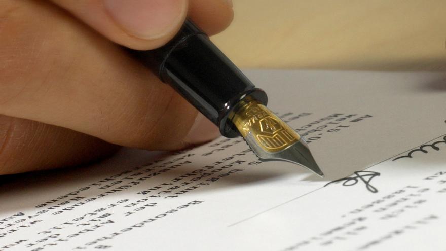Firma de contrato