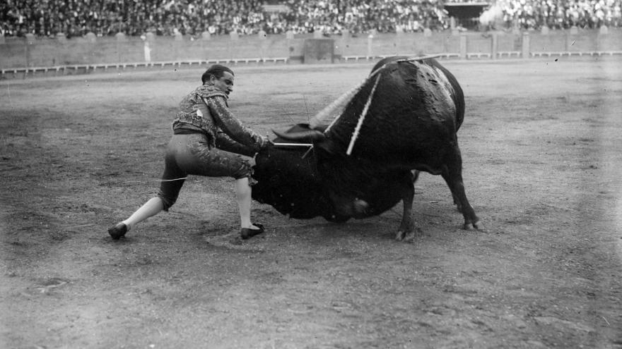 Juan Belmonte fotografiado por "Vandel"
