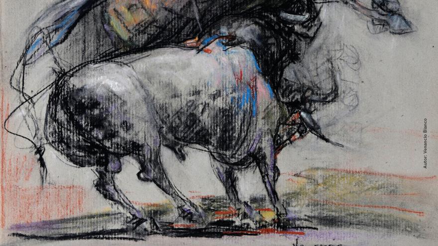 "Suerte de varas". Obra de Venancio Blanco