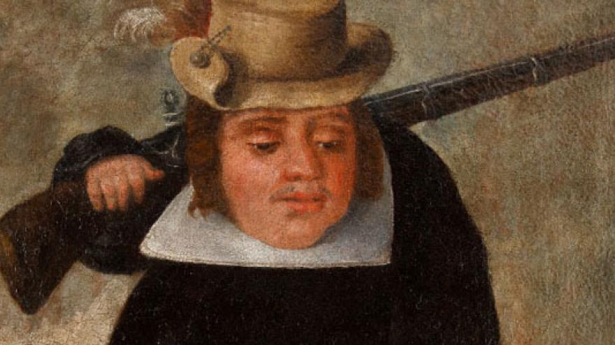 Foto de Cervantes y Lope de Rueda