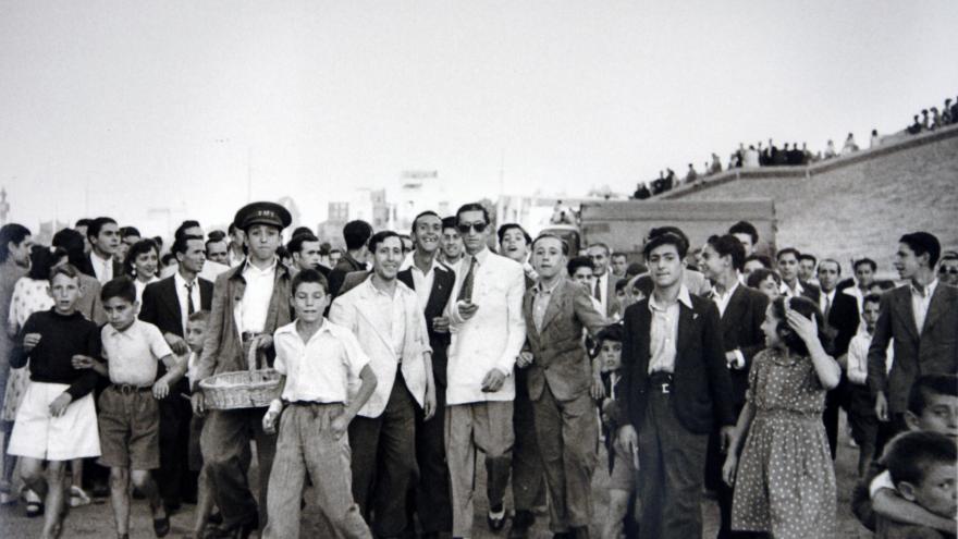 Manolete en Las Ventas (por Santos Yubero)